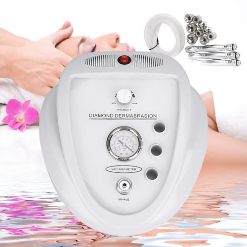 Profi 3 in1 Diamant Dermabrasion Maschine Microdermabrasion Hautverjüngung Schönheitsmaschine Gesichtspflege Gerät Diamantrmabrasion Maschine Salonausstattung Mikroschnitz-Schönheitsinstrument