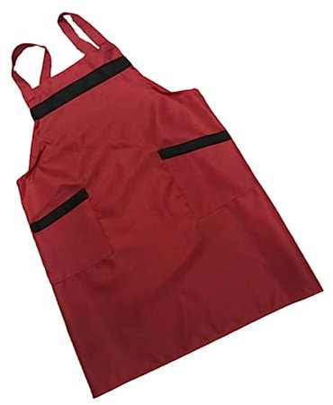 MAGICLULU Halsschürze Unisex Küchenschürze Fettdicht Säurebeständig Alkalibeständig Strapazierfähig