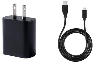 Kircuit USB Type-C 5V AC/DC Adapter Compatible with Miyoo Miyoo-Mini+ X1-DA05-0AG0 Mini Plus Handheld Game Console Portable Retro Video Games Consoles Classic System 5VDC Power Supply Battery Charger