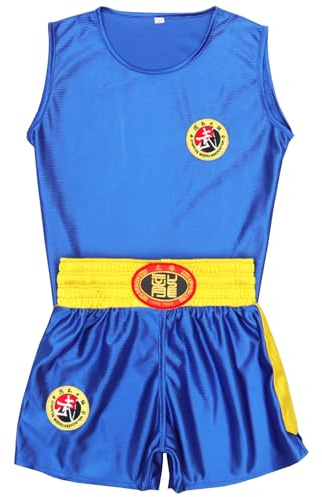 Amur Leopard Enfant Uniforme de Boxe Garçon Fille Costume d'Arts Martiaux Vêtements de Combat Costume de Boxe pour Entraînement Performance