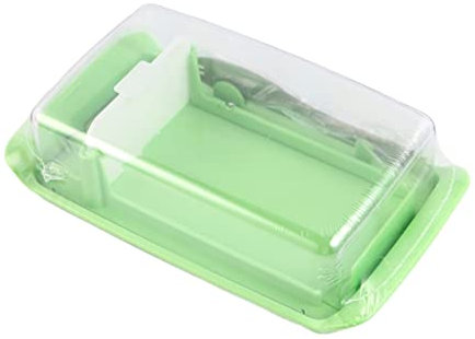 Tapa de restaurante para hotel, cocina, portátil, para el hogar, contenedor rectangular de alimentos con tapa, bandeja de almacenamiento sellada, bandeja de almacenamiento de plástico, mantequillera,