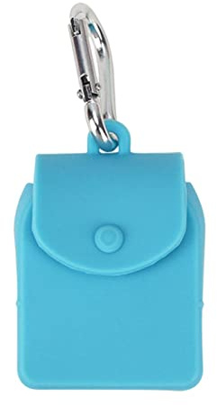 Kleine Beutel-Geldbörse – Mini-Beuteltasche | Beutel aus lebensmittelechtem Silikon mit Karabiner für Geldbörse, hängende Rucksack-Aufbewahrungstasche für Schlüssel, Kleingeld, Silikonstrohhalme, Mü