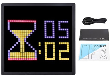 Omabeta 32x32 LED Pixel Art Display Frame, Pixel Cloud Digital Picture Frame with APP Control for Gaming Room Desk Wall Decor