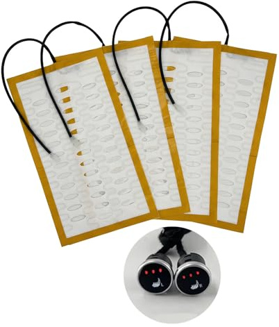 Vichinza Autositzheizungssatz mit Schalter – 3 Stufen, universell für Autositze, 4Pads (2 seat) - A