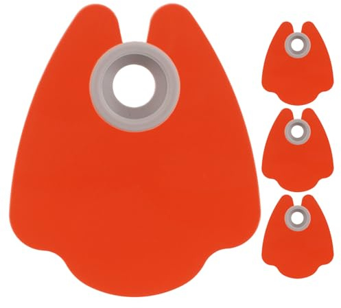 MAGICLULU 4 protezioni per lampada UV per unghie: protezioni per gli occhi per lampada UV per unghie - piastre di protezione per per manicure artistica per uso domestico in salone
