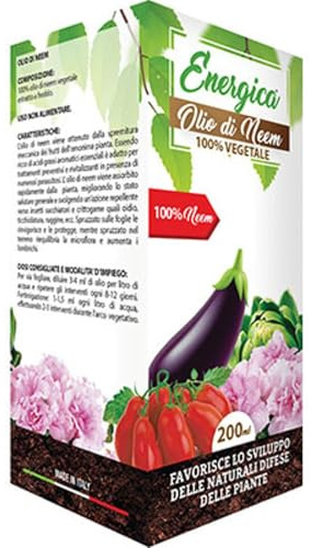 2PZ RINFORZANTE OLIO NEEM ENERGICA ML 200