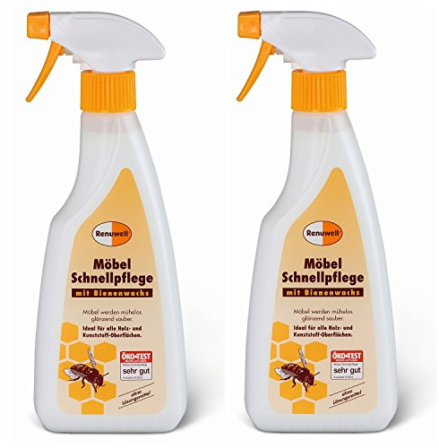 2x Renuwell Möbel-Schnellpflege