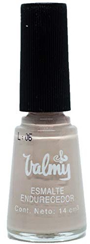 VALMY Nagellack - Traditioneller Nagellack, Schnelltrocknend - Glanz und Haltbarkeit bis zu 7 Tage, Geeignet für Acryl, Gel oder Naturnägel, Nude Kollektion (Farbe Cannes #245), 14 ml