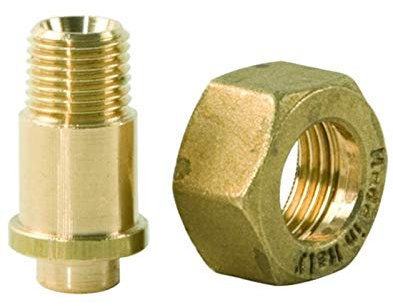 EUROGAS Raccordo con Dado per Regolatore Gas Art.147010+147