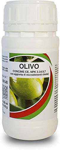 bio A.L.T. Concime Liquido con Azoto Fosforo e Potassio Specifico Fertilizzante per Olivo Migliora la Crescita delle Colture in Giardino e per Piante in Appartamento o in Esterno e in Vaso (250 Ml)