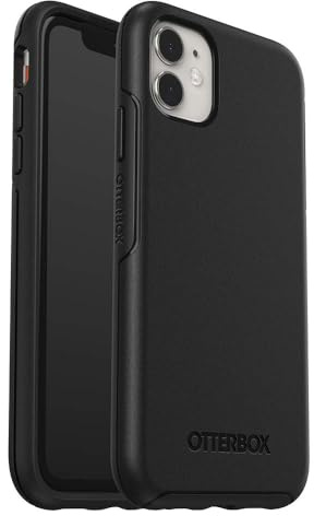 OtterBox Symmetry Case for iPhone 11, Black | Shockproof, Drop-Proof, Protective Thin Case, 3x Tested to Military Standard, No Retail Packaging