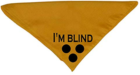 Hundehalstuch I'm Blind Blindenpunkte