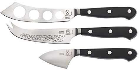Mercer Culinary Renaissance Cheese Knife Set, Silver