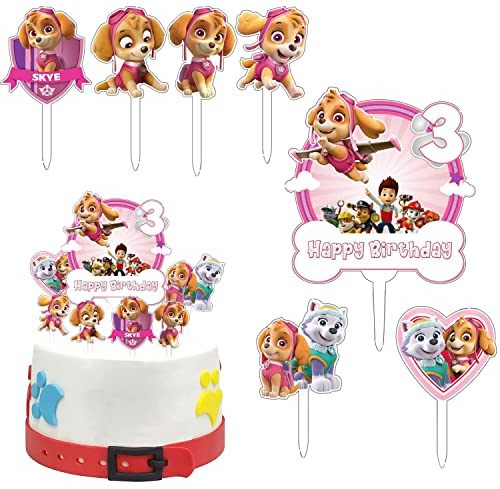 Décoration de Gâteau,Gâteau Toppers pour Enfants,Gâteau Toppers pour Fête d'anniversaire,Cupcake Toppers Décorations,pour Muffins,Gâteaux,Enfant Fête,D'anniversaire Décoration