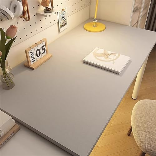 SK Studio Schreibtischunterlage, Leder Rutchfeste Mauspad, Multifunktionales Office Laptop Schreibunterlage, Tisch-Schutz Unterlage für Büro/Home-Office Grau, 60x80cm