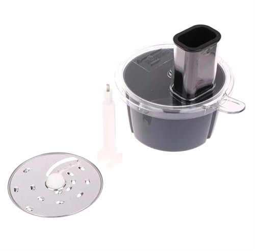 TUBBEK Juego de Cortador de procesador For thermomix TM5 TM6, Cortador de Queso, Fruta y verdura, rallador, trituración y rebanado