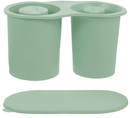 OFFSCH Eiswürfelformen Deckel Silikon-Eiswürfelschale für Cocktails Mini-Eiswürfelbereiter Eisblockform wiederverwendbar und spülmaschinenfest