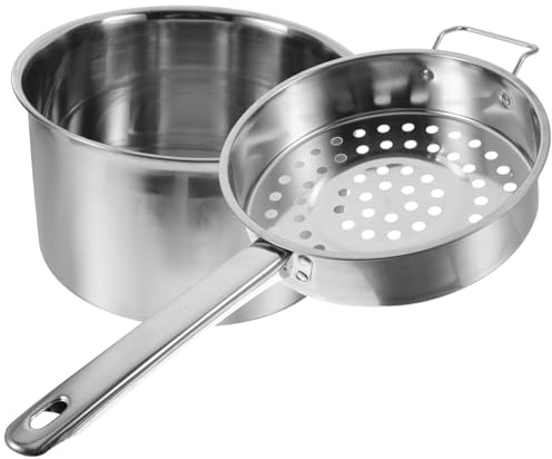 GLEAVI Cold Shrimp Colander Convenient Strainer Spoon Kitchen Large Colander Household Noodle Strainer Ladle for Cooking Sieve Large Sieve Bowl Collanders Noodles
