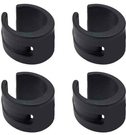 BUBEFSKD Montura de cadena y protector de horquilla para bicicleta de montaña, protección para funcionamiento silencioso de la cadena, conservación de pintura, anillos de goma, protector de cadena