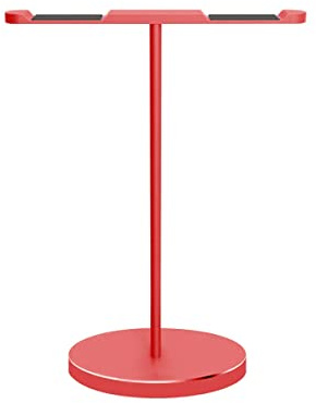 Hörlursställ, Aluminiumlegering Hanger Spelbord Tillbehör Headset Stativ/Rack(Red)