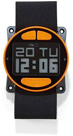 Gill Stealth Timer Watch - Shock Impact & Water Resistant - Black