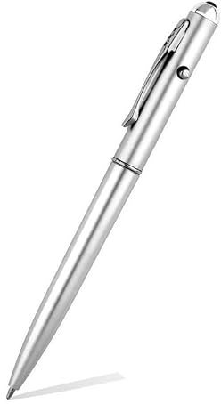 2x Osynlig bläckpenna med UV Ljus Sedeldetektor