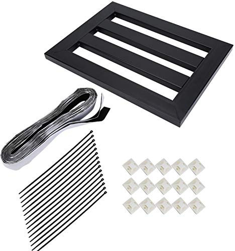 Niiyen Effektpedal-Board, Gitarren-Effektpedal-Board, 1Set Effektpedal-Board mit Setup-Bandklemme für E-Gitarren-Effektpedal, Effektpedal-Zubehör(Mitte)