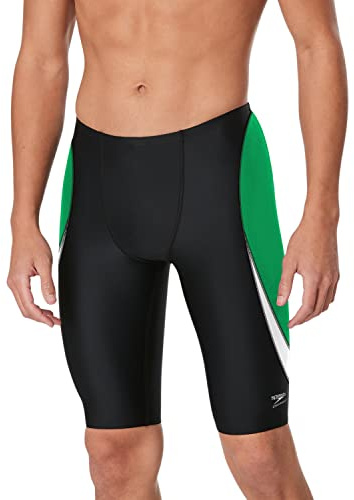Speedo Men's Swimsuit Jammer Endurance+ Splice Team Colors