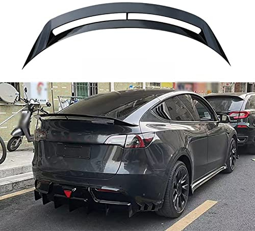 Funiur Coche Alerón Trasero para Tesla Model Y 2021 2022, Alerón del Tronco, Spoiler Trasero de Arranque ala Coche, Solapa Portón Trasero, Auto Accesorios Decorativos