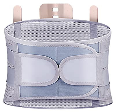 Corrector de Espalda Cinturón de Soporte Lumbar ortopédico Cinturón de protección de Hernia de Disco Lumbar Cinturón de Refuerzo Terapia magnética Cinturón de Espalda con Almohadillas de