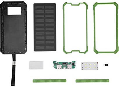 Powerbank, Solar Power Bank Mit Dual USB Anschlüssen Mit Großer Kapazität Und Solar Schnellladung Für Outdoor Aktivitäten