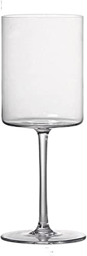 MORYEN Verres à vin, verre à vin rouge carré droit en cristal Mug