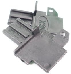 AWITALIA - Corsoio per zanzariere a scorrimento orizzontale piatto, per chiusura zanzariera laterale, in Nylon abs, GARANZIA 10 ANNI
