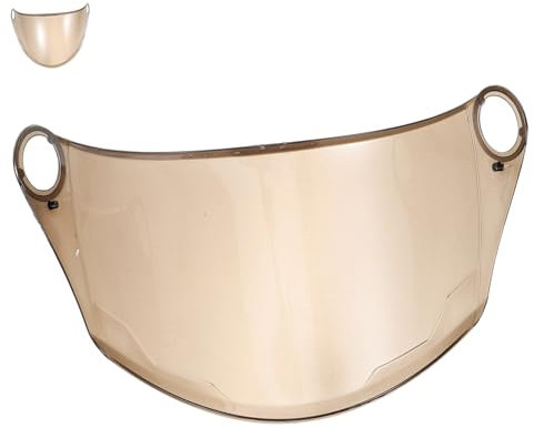 OHPHCALL Brown Lenses Motorcycle Helmet Visor Replacement Windproof Lens for Summer Riding Sun Protection