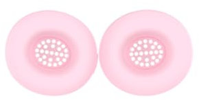 Adatto per Beats Solo 4 Cuffie Copertura protettiva Paraorecchie in silicone Custodia antipolvere, protettore del padiglione auricolare Copertura antipolvere per cuffie On-Ear (rosa)