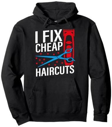 Lustige Friseurschere für Friseure Pullover Hoodie