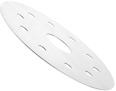 BESTOYARD Adattatore per Piano Cottura a Induzione Piastra Guida Termica in Acciaio Resistente Convertitore per Pentole Utensile da Cucina Funzionale e Robusto (13cm)