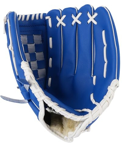 Gants de Baseball pour Enfants, Gants de Softball de Baseball Respirants en Cuir pour Jeunes pour l'entraînement