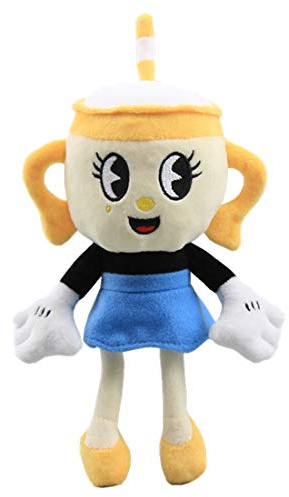 uiuoutoy Plush Soft Toys Devil Boss Ghost Mecup and Brocup Dolls Gift (Ms. Chalice)