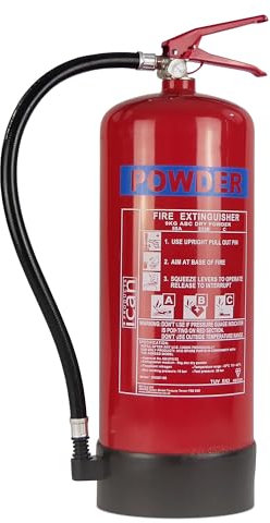 iCan 9kg Powder Fire Extinguisher - High-Capacity - Proactive Fire Safety for Large Spaces