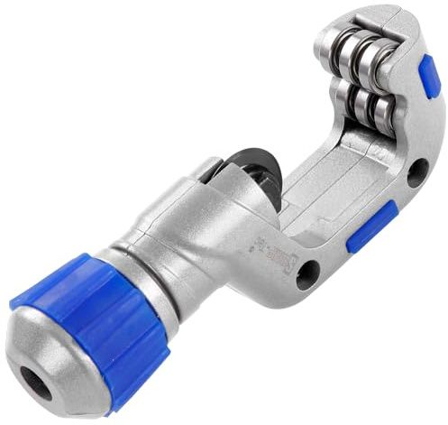 Sharp-tec 4-32mm Pipe Cutter, Adjustable Tube Cutting Tool with Aluminium Alloy Body, Heavy-Duty Copper Pipe Cutter for Plumbing & DIY