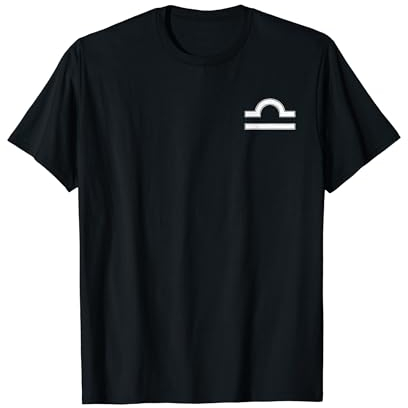 Waage astrologisches Symbol Waage Sternzeichen Waage T-Shirt