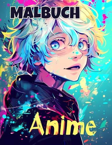 Anime Malbuch für Jungen