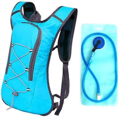 Trinkrucksack zum Laufen, Laufweste, verstellbare Trinkweste, Laufrucksack, atmungsaktiv, große Kapazität, Outdoor-Wanderrucksack