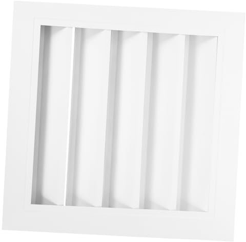 DOITOOL Couvercle De Ventilation à Persiennes Accessoire Extérieur Étanche Pour Évacuation Air Aux Uv Corrosion Installation Facile