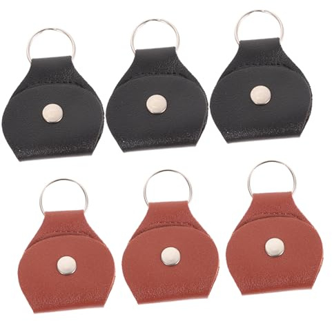 Yardwe 6piezas Clip de Almacenamiento para Púas Bolsa para Púas de Guitarra Organizador Pequeño y Duradero para Accesorios de Instrumentos para Tocar Casa o Concierto Unidades