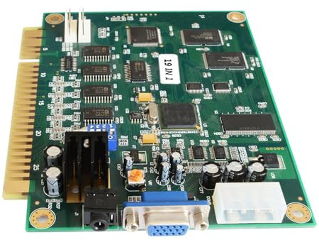 19 In 1 Street Game Board Mit Jamma Connection Unterstützt CRT/VGA Displays Und Trackball/Joysticks Controls Jamma Compatible Board