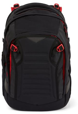 Satch Schulrucksack Match Fire Phantom schwarz