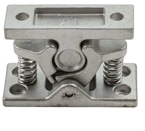 Innovador tope de puerta de doble rodillo resistente que garantiza una fuerte sujeción durante el uso (acero inoxidable 304)