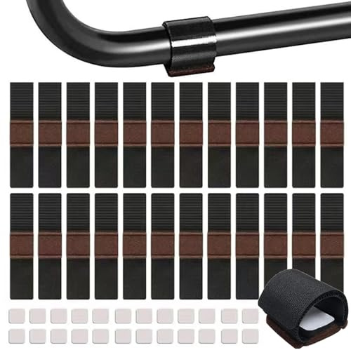 24 Stück Möbel Filzgleiter Mit Klettverschluss Bodenschoner Für Stühle Filzgleiter Für Stühle Mit Schienen Möbel Filz Pads Klemmschalengleiter Verhindert Kratzer Reduziert Geräusche.